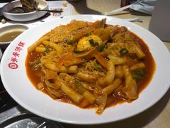 拉面炒年糕-韩香福脊骨汤锅(上杭路店)