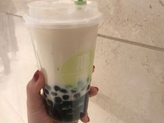 冲绳黑珠鲜牛乳-恋暖初茶(万菱汇店)