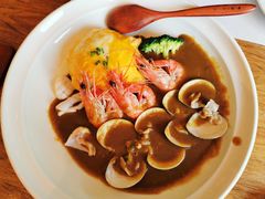 海鲜咖喱蛋包饭-鹤菊怀石料理(江北店)