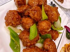 煎丸子-宝发园名菜馆