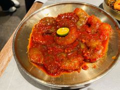 -草家酱蟹炭火烤肉店(珲春南路一店)