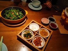 干菜肉末炒秋葵-闽上鲜·福建菜(龙湖滨江天街店)