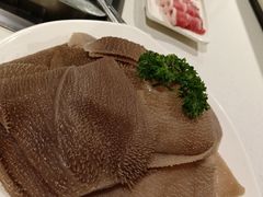 绿色千层毛肚-海底捞火锅(劲松店)