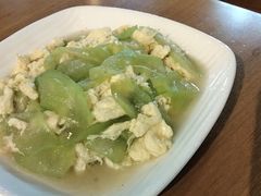 丝瓜炒蛋-台北楚楚园馅饼粥(虹桥南丰城店)