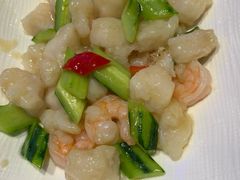 虾仁爆鳕鱼-老城味道·传统天津菜(杨柳青店)