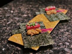 海胆生牛肉手卷-老乾杯和牛烧肉(王府中环店)