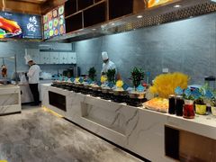 自助取餐区-大眼锅贴水饺(河东店)