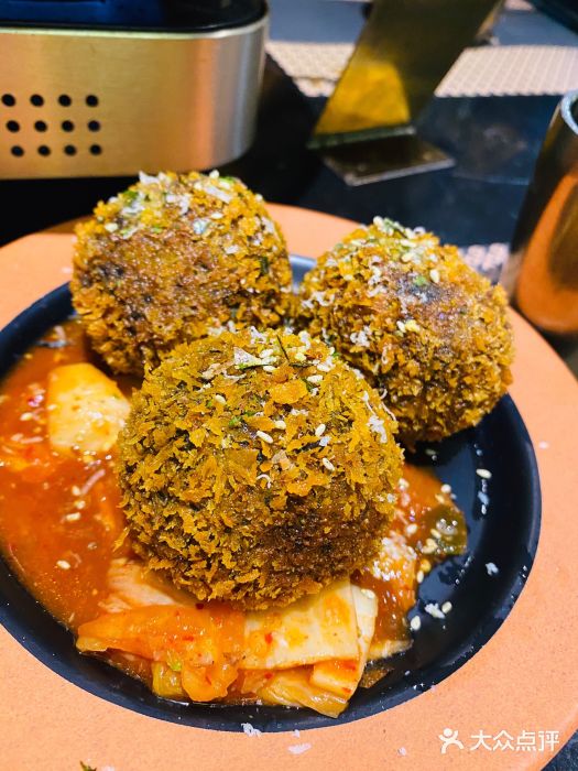 KCOOKING概念韩餐(世茂52+店)墨鱼芝士饭团图片
