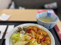 新宫保鸡丁饭汤套餐-永和大王(香缤店)