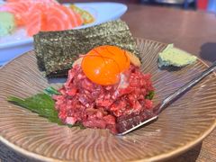 生牛肉拌海胆-九州酒场ひこぞう(1号店)