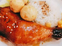 瑞士汁原只大鸡脾饭-港爺茶檔·茶餐厅(东晓南路店)