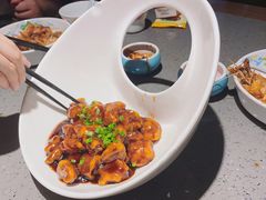 糖醋里脊-老头儿油爆虾(星光一期店)