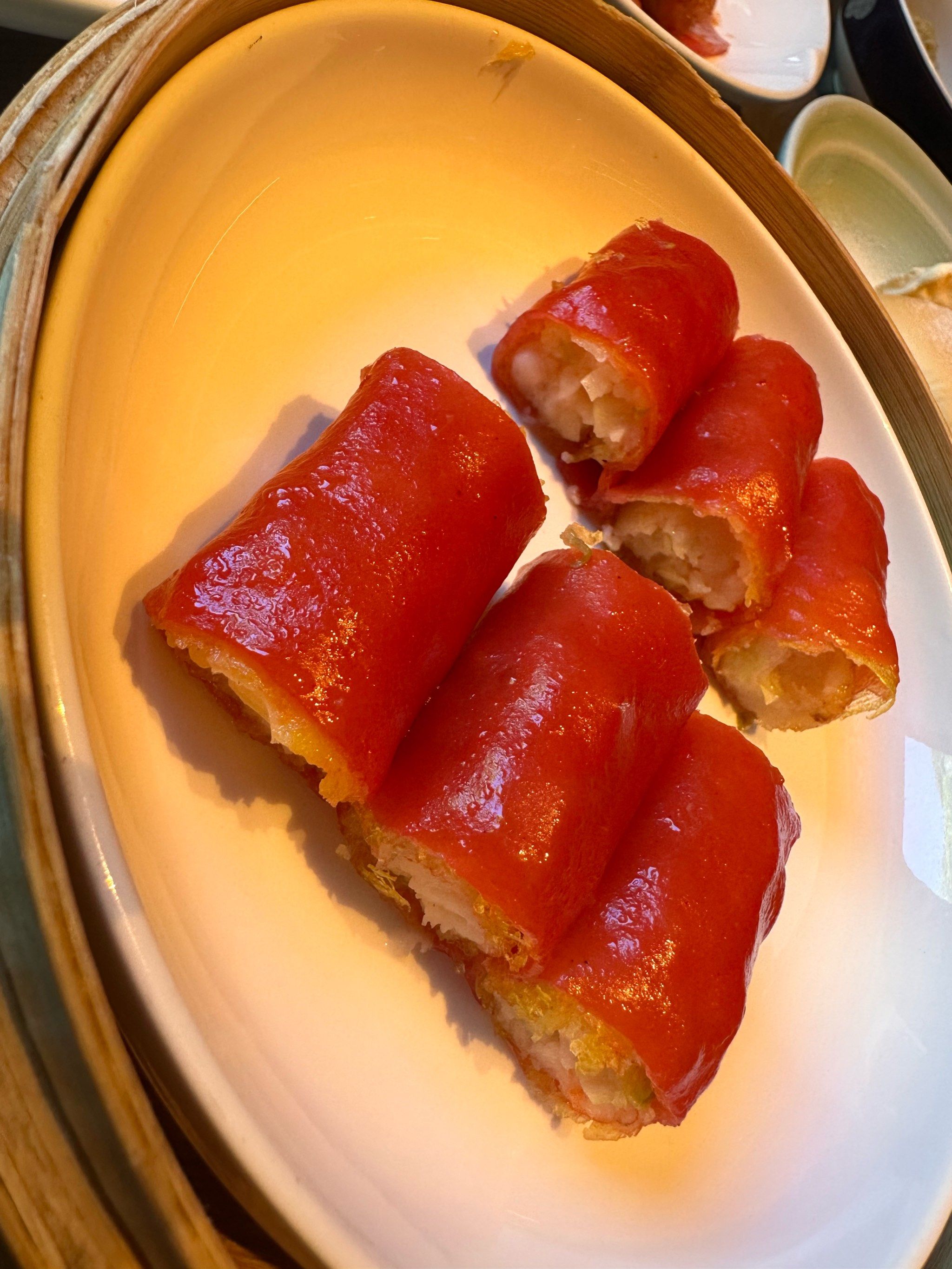 闹中取静的粤菜馆 红粉肠好吃