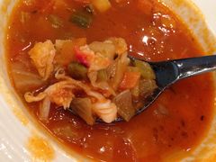 龙虾蔬菜汤配紫苏酱-郑州希尔顿酒店·阿米奇意大利餐厅