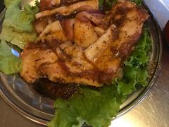 秘制五花肉-老姐石板烧烤+铜炭火锅(总店)