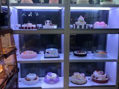 面包甜点陈列柜-法诗甜蛋糕店(皇姑大润发店)