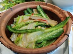 豆酱啫生菜梗-匠心牛公馆·潮汕牛肉海鲜火锅(索菲特店)