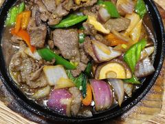 铁板牛肉-长城东北菜(新港西路店)