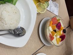 西柠鸡扒饭-佰搭果·广式茶餐厅(西华路店)