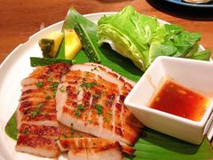 蜜糖炭烧猪颈肉-星叶·东南亚料理(宁波万象汇店)
