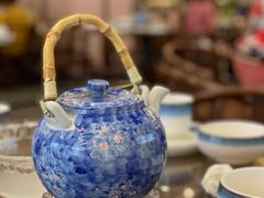 餐具摆设-喜喜酒家·纯手工点心·粤菜