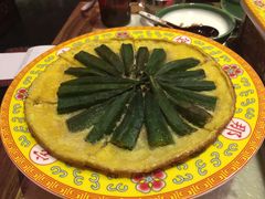 秋葵鸡蛋莆-那家小馆•北京菜•烤鸭(中关村店)