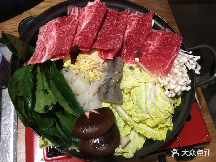 千代烧居酒屋牛肉寿喜烧图片 - 第1张