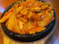 辣白菜土豆片-鑫日千里马朝鲜族小馆(总店)