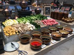 自助调料区-菲住布渴酒店自助餐厅(阿里巴巴西溪园区店)