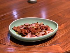 京葱爆猪肝-虎哥私房菜(馒头山店)