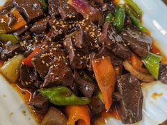 爆炒羊血-长安后宰门水盆羊肉(新都心店)