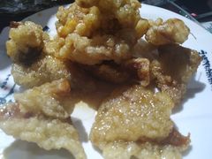 -东来菜馆•手抓海鲜家常菜•海鲜锅贴(鸽子窝店)