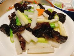 山药芦笋炒木耳-清水蘭軒