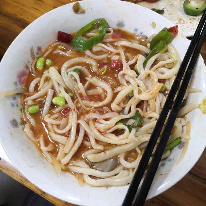 如意圪崂菜拌面-"探访美食就是得多跑很多地方,偶然来到了这.