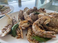 椒盐皮皮虾-七鲜渔港美食餐厅(巽寮湾海景店)