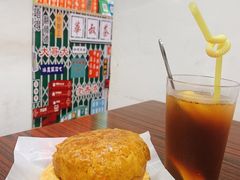 芝士蛋菠萝包-華叔茶記