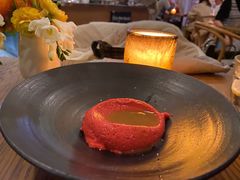 咸味树莓冰激淋配松子油-BOR Eatery(安福路店)