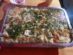 麻辣猪肉豆花-刘三姐特色烤豆花·宜宾烧烤·把把烧(万年场店)