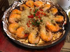 铁板蒜蓉虾-十二饭点·川菜(北站圆融店)