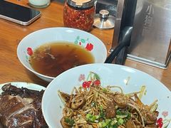 肉丝拌川加大肠-小狗面馆(河东路店)