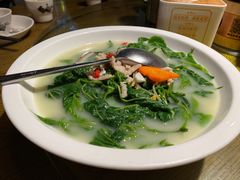 上汤农家桑叶-大鸽饭(岗顶店)