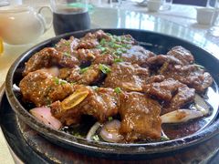 铁板牛仔骨-快活林食家
