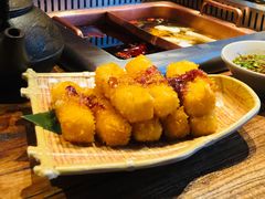 喜滋滋红糖糍粑-老牌坊云南鱼豆花火锅(爱建店)