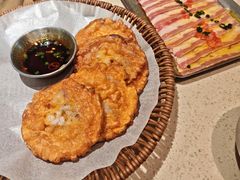 五花肉泡菜饼-蚂蚁洞·烤肉大营地(上海静安大悦城店)