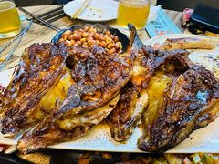烤三文鱼头-三石海鲜铁板烧(繁荣路店)