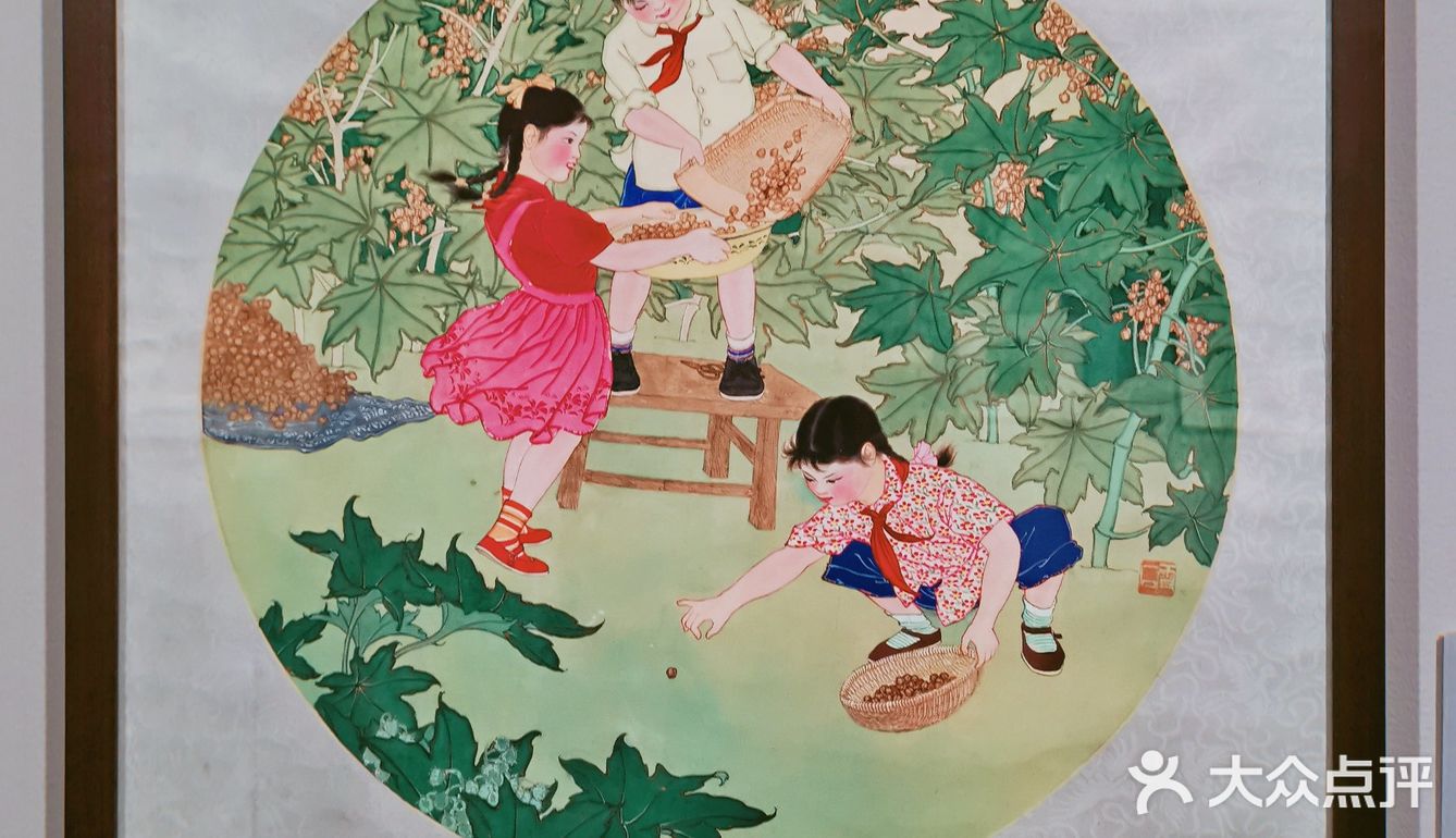清华大学艺术博物馆 参观白雪石美术作品展 