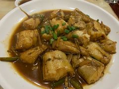 红烧豆腐鱼-红灯笼龙凤饭店(宁波老字号店)