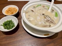 浓汤桂鱼配脆米-港丽餐厅(杭大店)