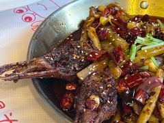 干锅鸭唇-五丁桥光头香辣蟹(望江橡树林店)