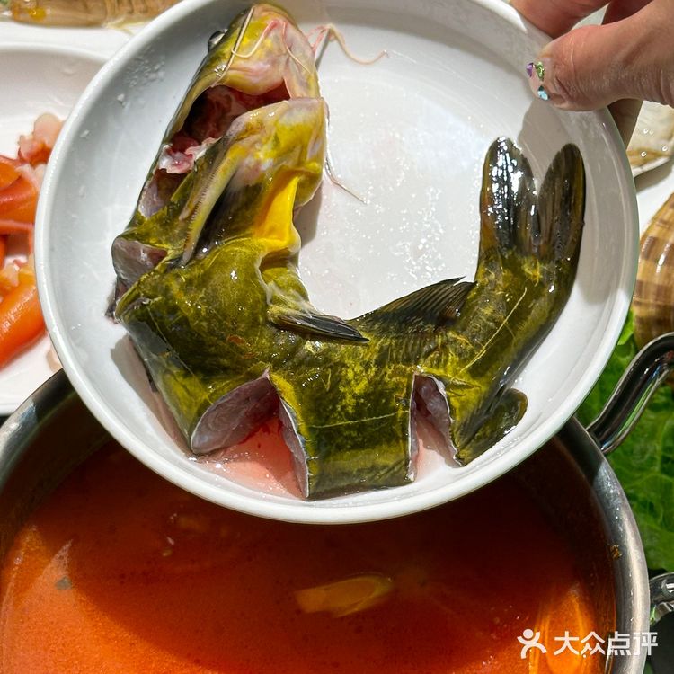 仿佛来到水族馆用餐🐠上百款海鲜火锅